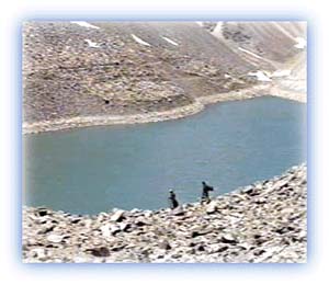 Surajtal lake at the Baralacha Pass. Credit: Karamjeet Singh