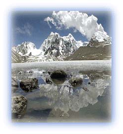 Gurudogmar Lake at 17,200ft in the Trans Himalayan region of Sikkim, India. Credit: Karamjeet Singh