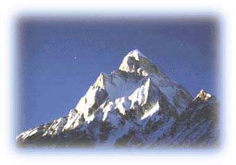 Shivling is a two summit mountain which rises not far from the snout of the Gangotri Glacier - the largest glacier in the Himalaya. Credit: Hugo Velthuijsen