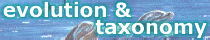 Evolution, Taxonomy, and Species Page