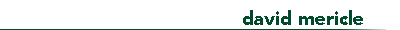 David Mericle