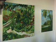 Paintings in the Welcome Hut