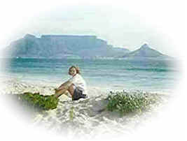 View of Table Mountain from Bloubergstrand
