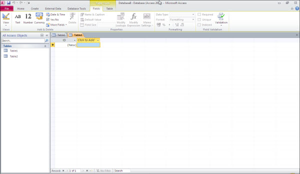 Microsoft Access