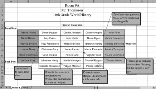 Seating Plan Challenge 1