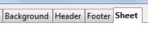 header sheet