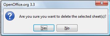 worksheet delete yes