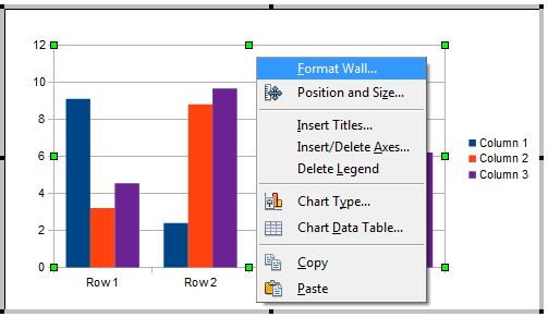 Open Office Impress- Edit a Chart