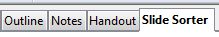 view slide tab