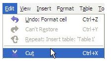 move column edit