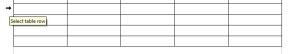 Table Row Select