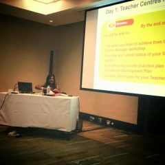 Omashani briefing planning team