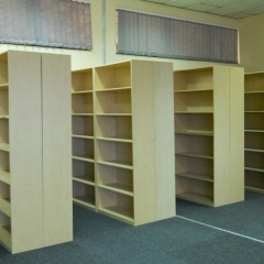 Internet Caf Shelves