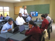 March 2014 DOC-DBE launch Schools Connectivity Project FIFA Legacy Funds